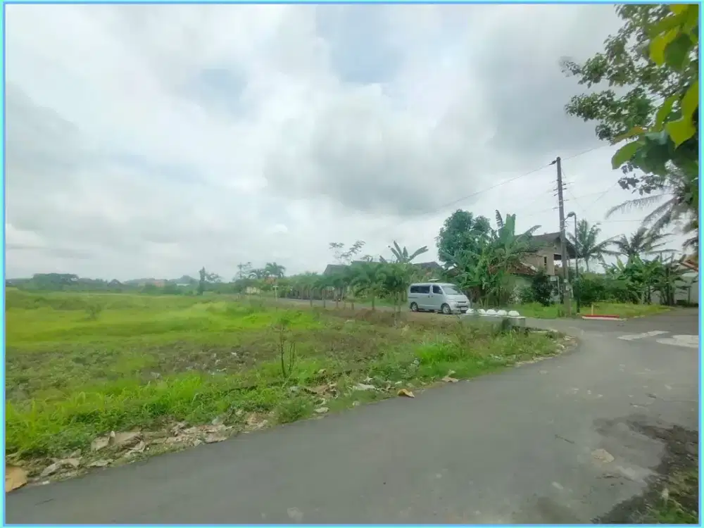 TANAH KAVLING SHM SLEMAN DEKAT PASAR GODEAN AKSES JALAN ASPAL LEBAR