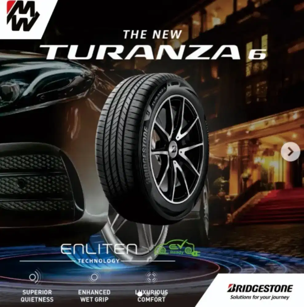 Ban Bridgestone Turanza dan Aki Yuasa