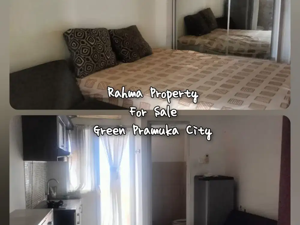 Owner BU Turun Harga Studio Furnish Jual Murah Green Pramuka City