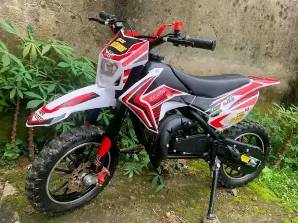 Promo Minitrail Utx 503 50cc lengkap lampu led, mesin 2tak berkualitas