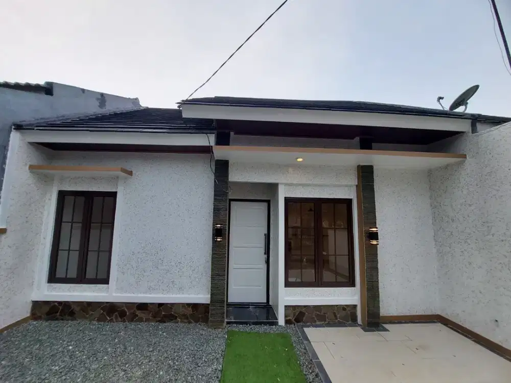 Rumah Minimalist Cibinong Bogor - SIAP HUNI BARU belum pernah ditinggali