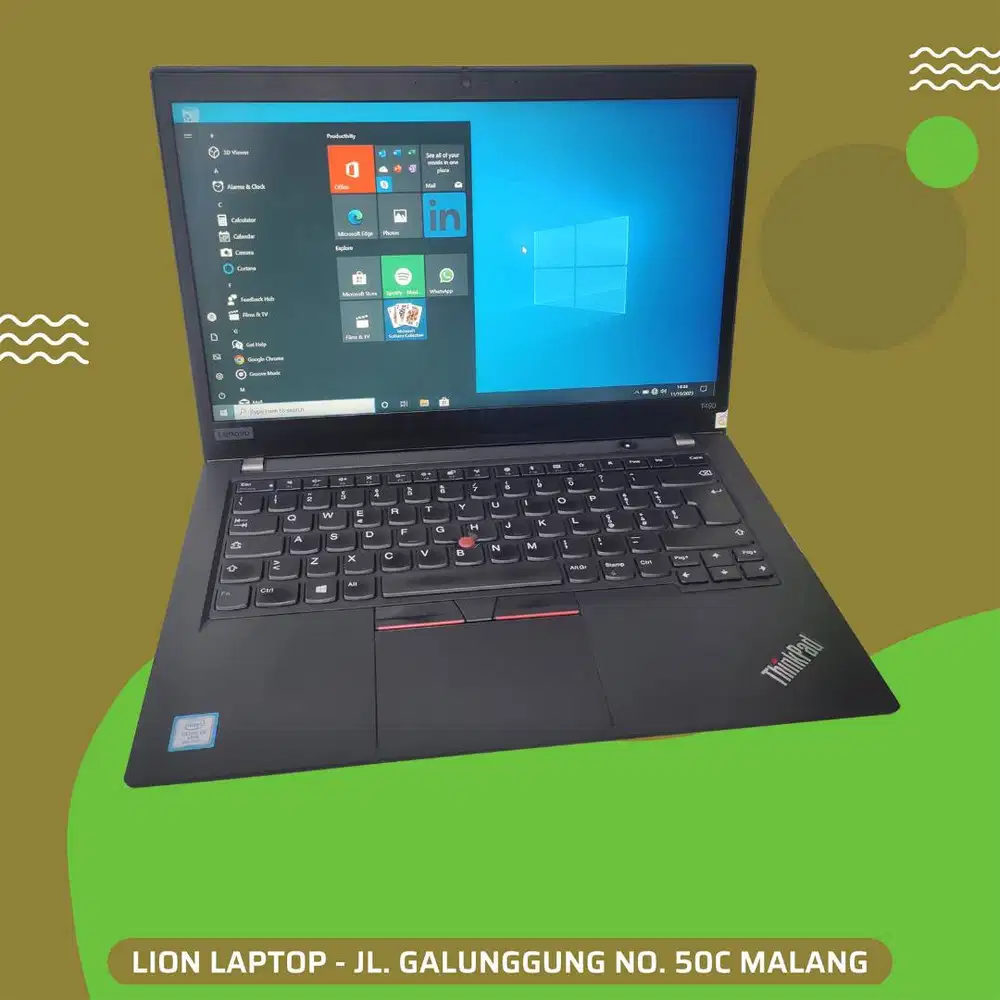 RAM 16GB i5 Gen 8 SSD 256GB Lenovo Thinkpad T490 [20|01]