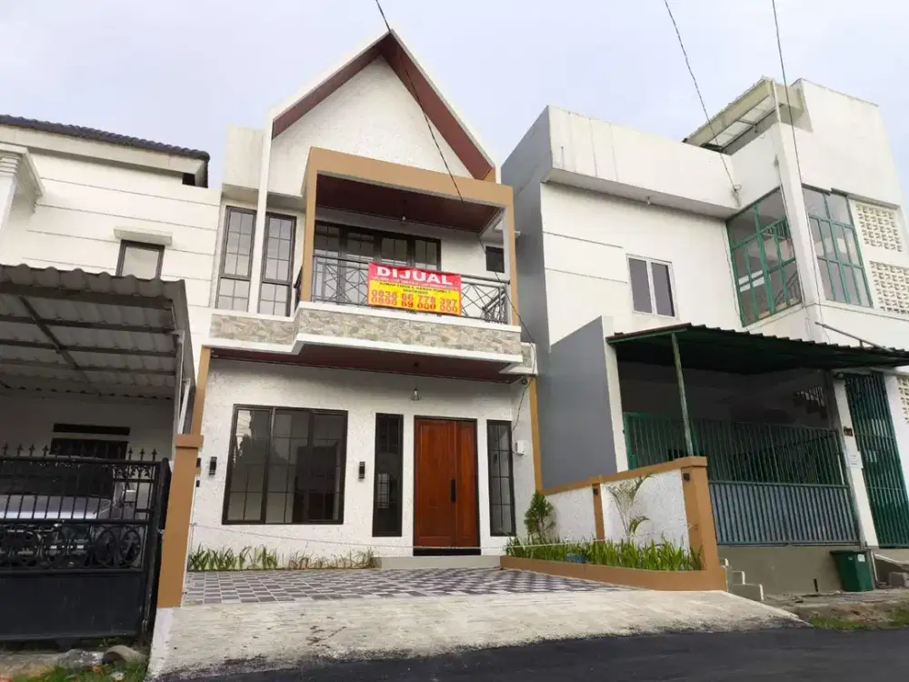 Rumah Model Scandinavian 100% Baru - 4 kamar - Sentul City - Griya Alam Sentul Bogor
