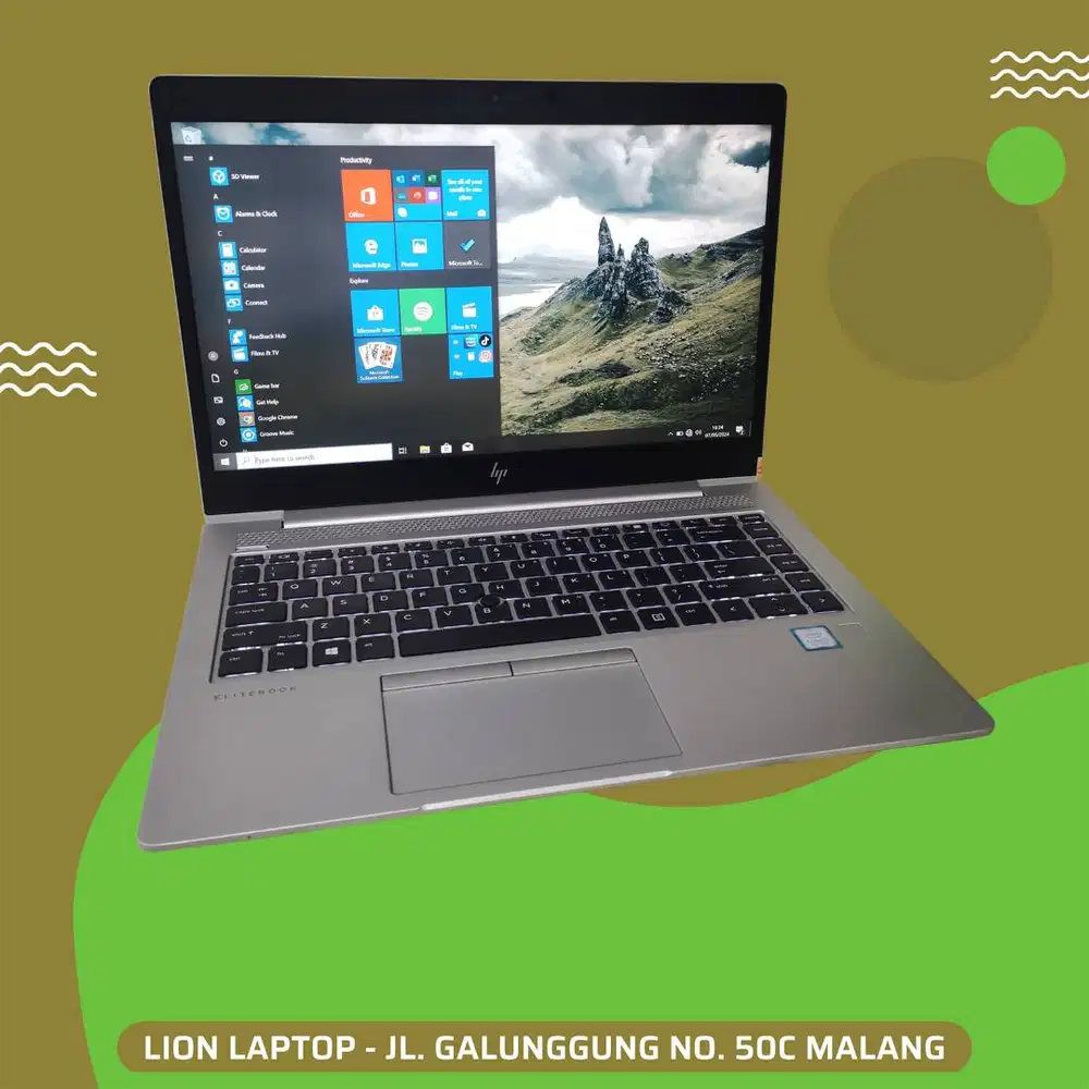 Core i5 Gen 8 RAM 8GB SSD 256GB HP Elitebook 840 G5 [20|01]