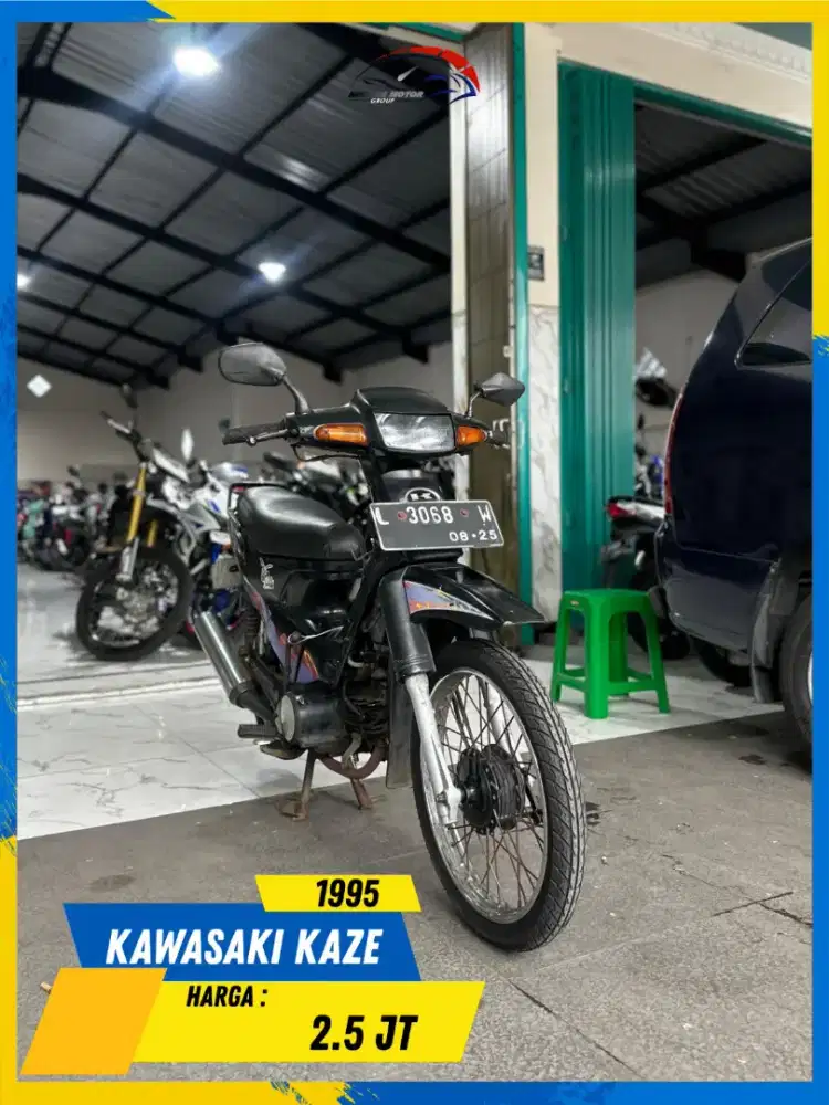 KAWASAKI KAZE 1995 MONGGO MURAH MASZEHH HIKMAH MOTOR KEPUH MALANG