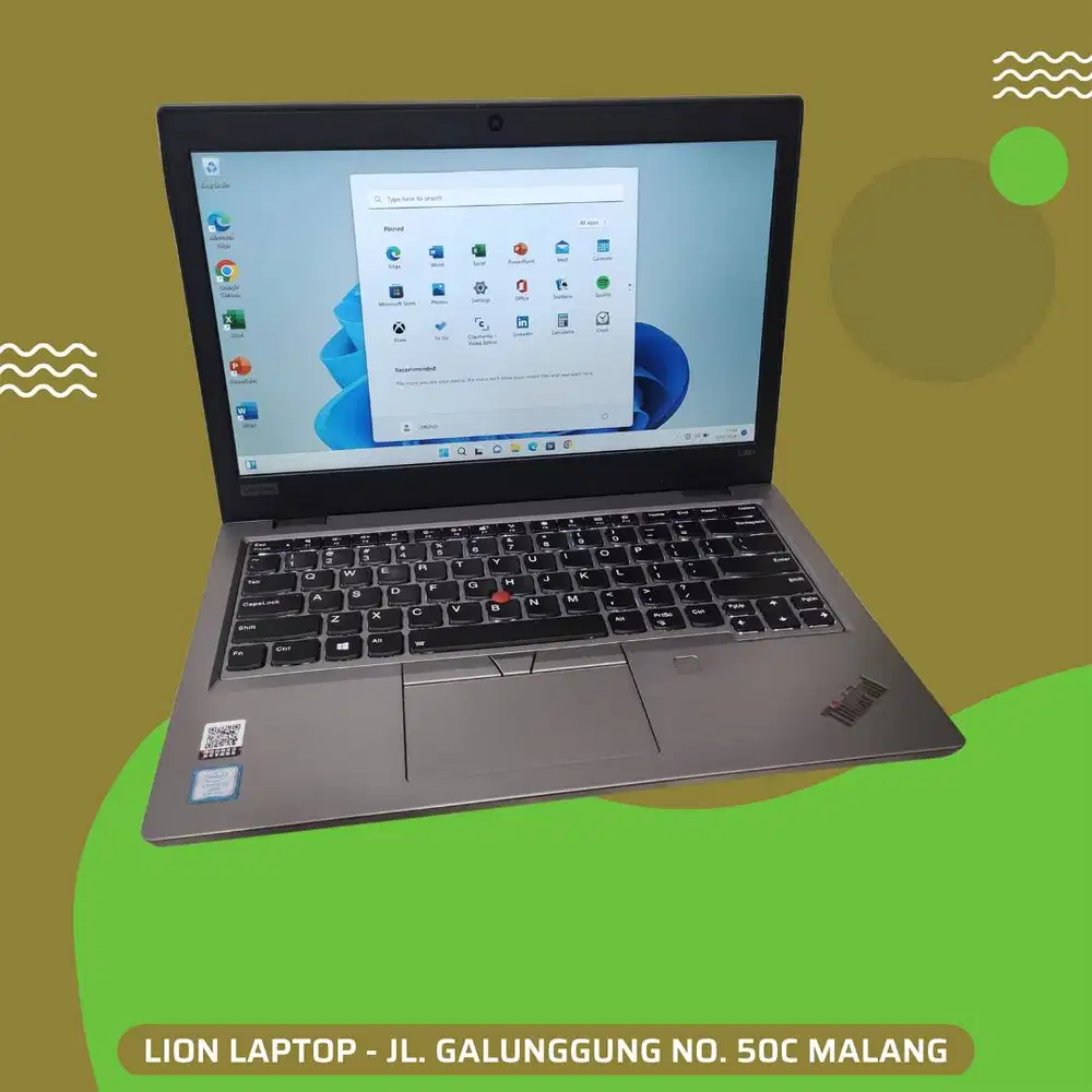 Core i5 Gen 8 RAM 8GB SSD 256GB Lenovo Thinkpad L390 [20|01]