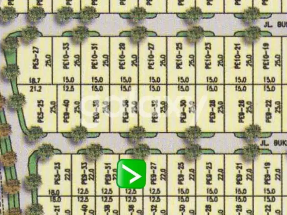 termurah Tanah Lokasi di VBR 3 surabaya barat