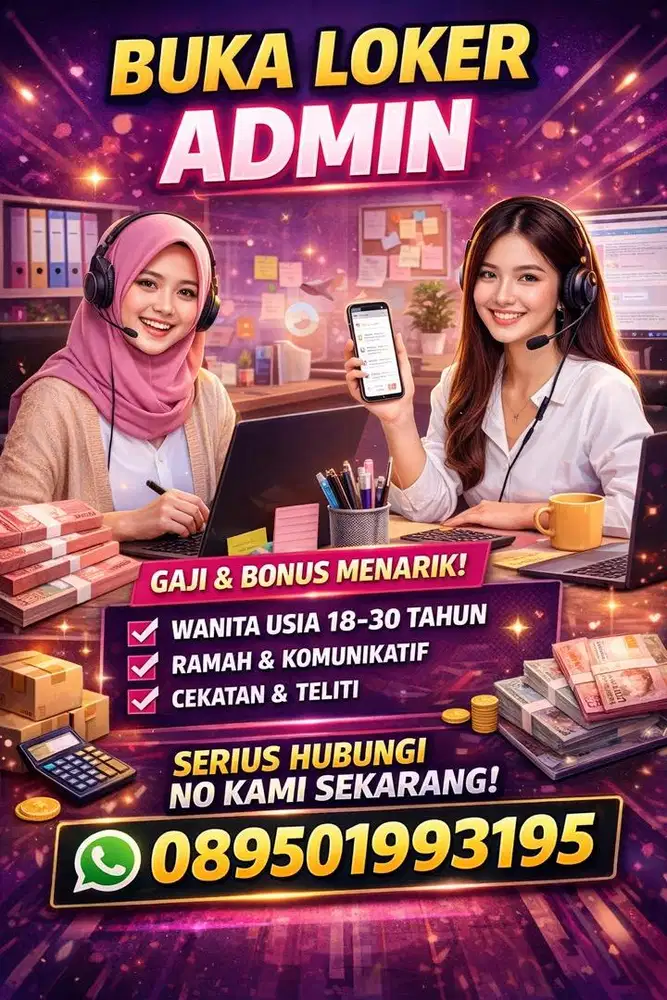 LOKER ADMIN KHUSUS WANITA