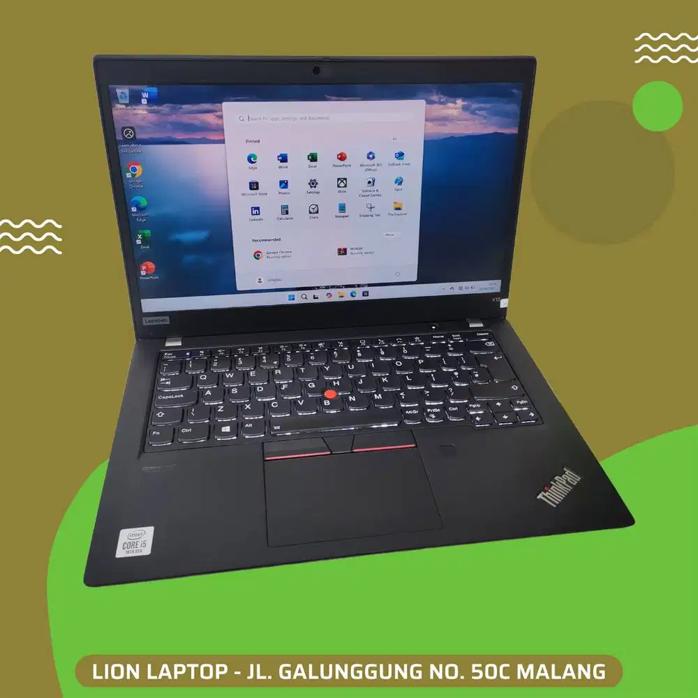 Core i5 Gen 10 slim mulus RAM 8GB SSD 256 Lenovo Thinkpad X13 [20|01]