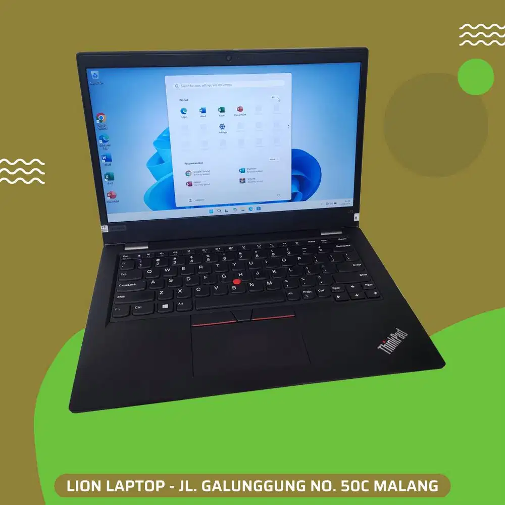 i5 GEN 11 3 JUTAAN RAM 8 SSD 256 Lenovo Thinkpad L13 [20|01]