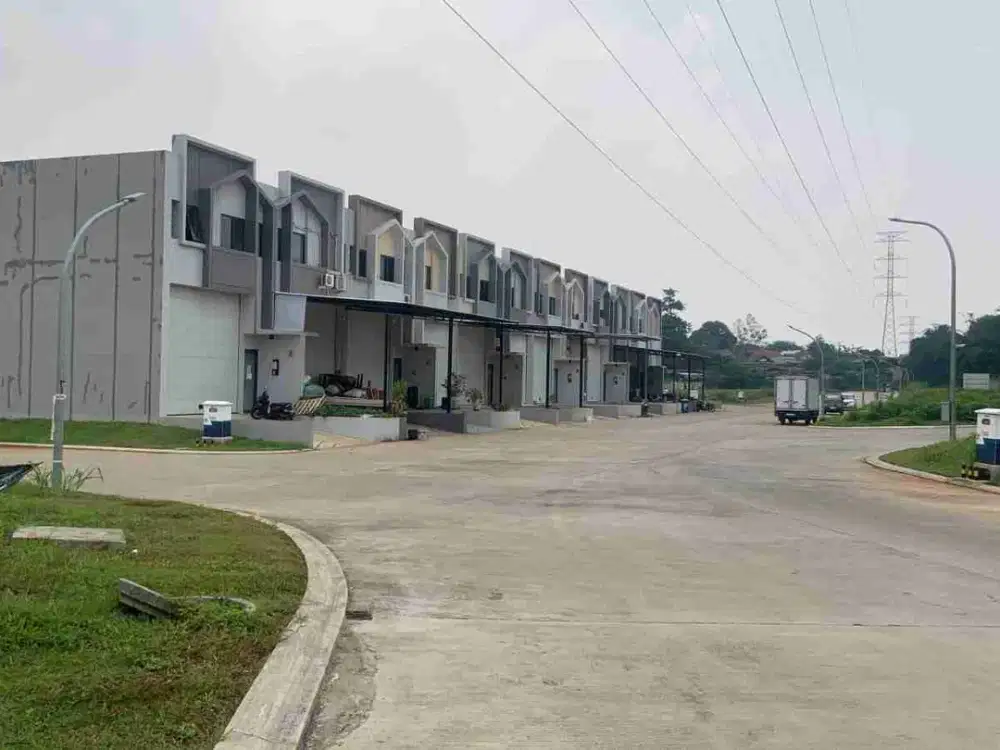 Disewa Gudang Taman Tekno ada kantor & mess karyawan di BSD