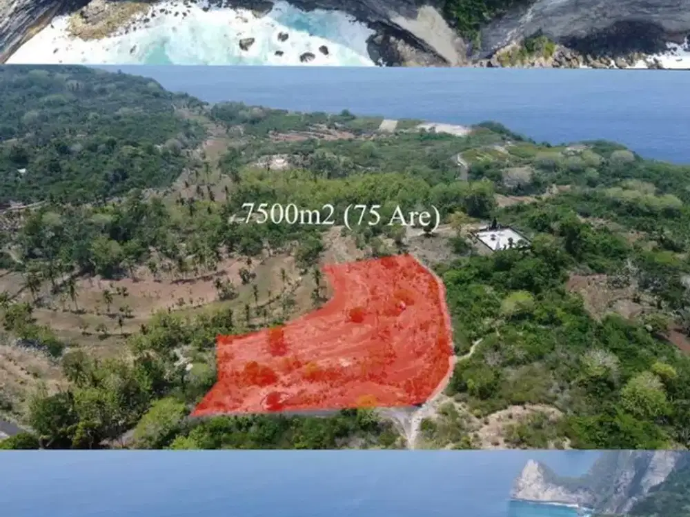 Tanah 75 Are Akses Lokasi Bagus Dijual, di Sekartaji, Nusa Penida Area