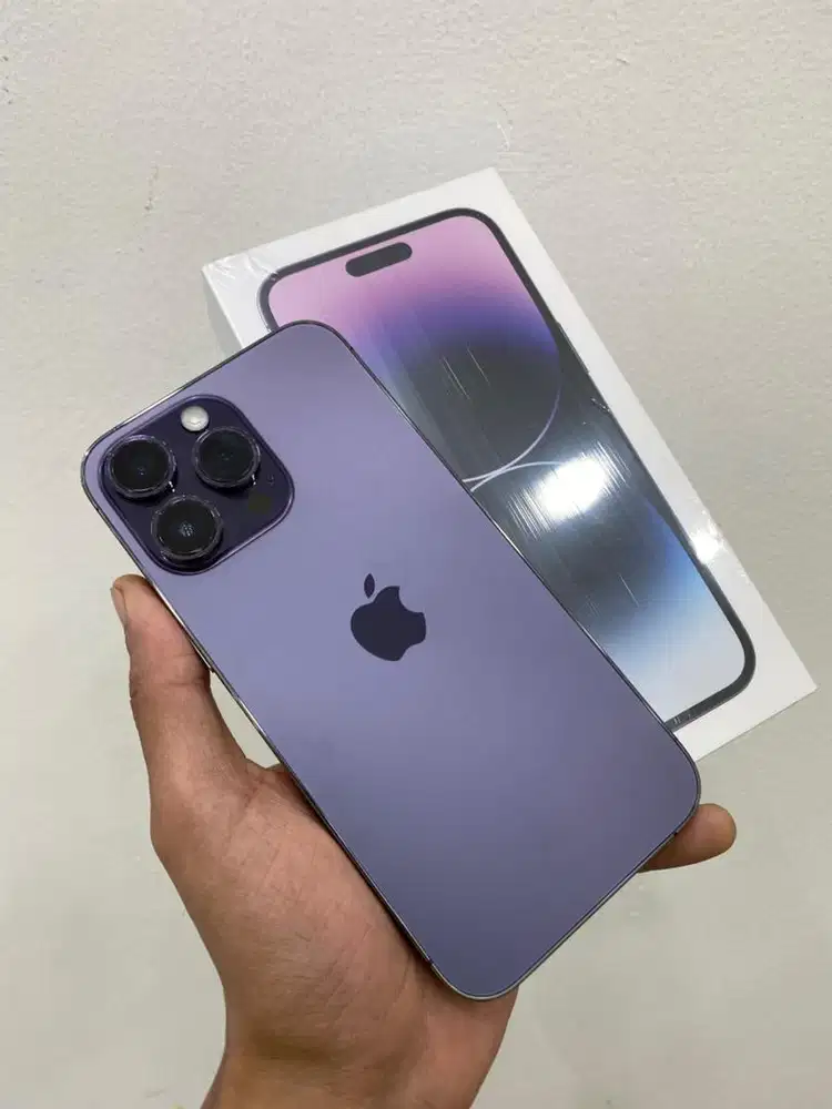 Iphone 14 Pro Max 128 GB Resmi Inbox Fullset