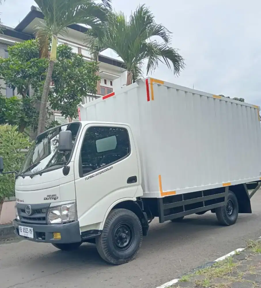 HINO DUTRO SDL 2012 ENGKEL LONG BOX BESI JUMBO SEPERTI BARU