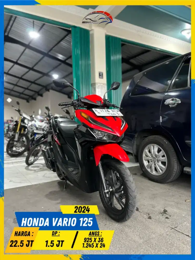 HONDA VARIO 125 2024 MURAH MERIAH BOSKU HIKMAH MOTOR KEPUH MALANG