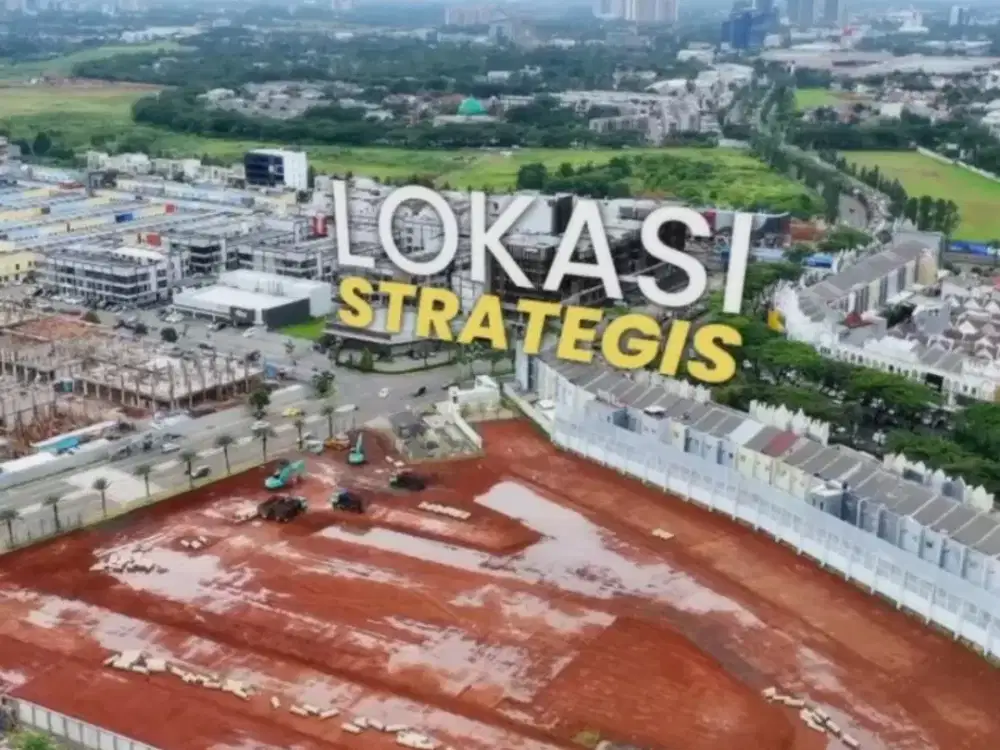 RUKO DAN STUDIO LOFT TERBARU DI GADING SERPONG PASTI CUAN