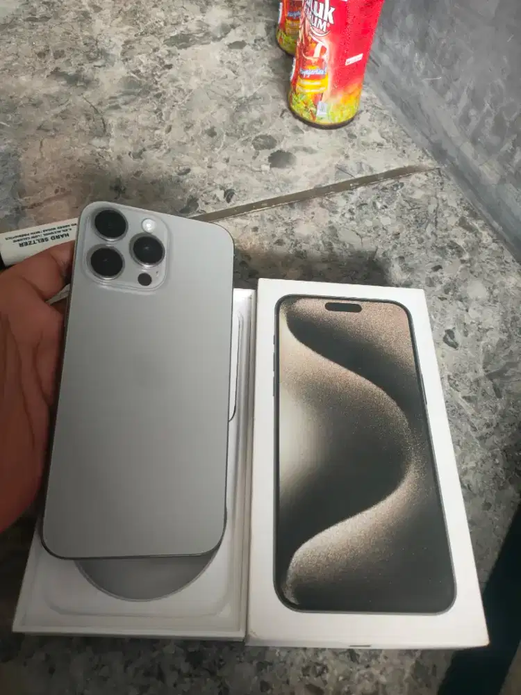 Iphone 15 Promax 256gb Natural Titanium iBox