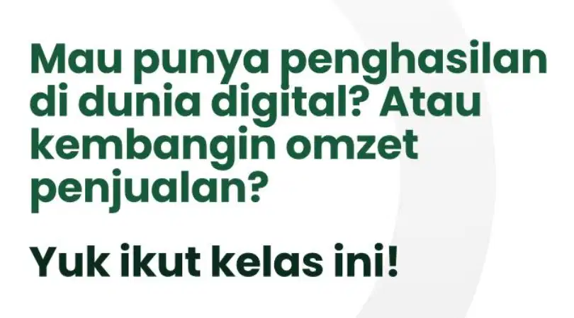 Kursus Online Digital Marketing buat Bisnis