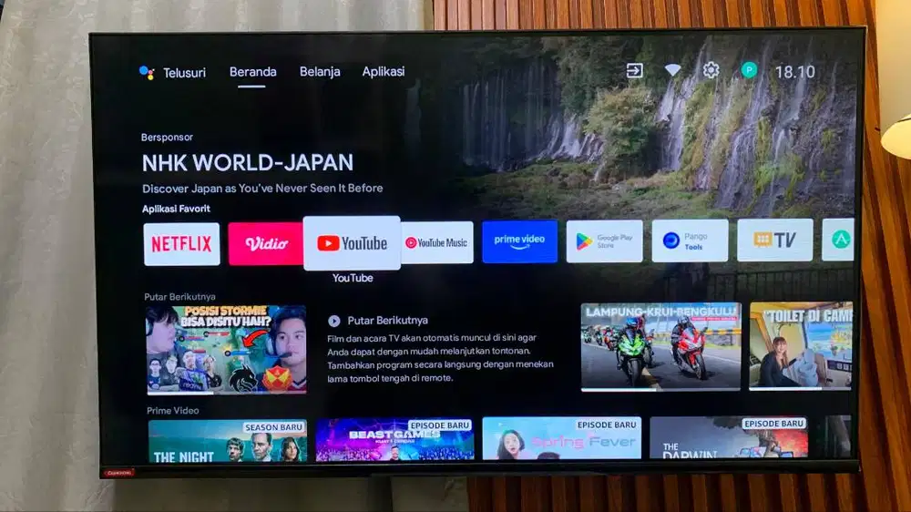 CHANGHONG GOOGLE TV 43 inch FHD DOLBY AUDIO GOOGLE ASSISTENT SMART TV