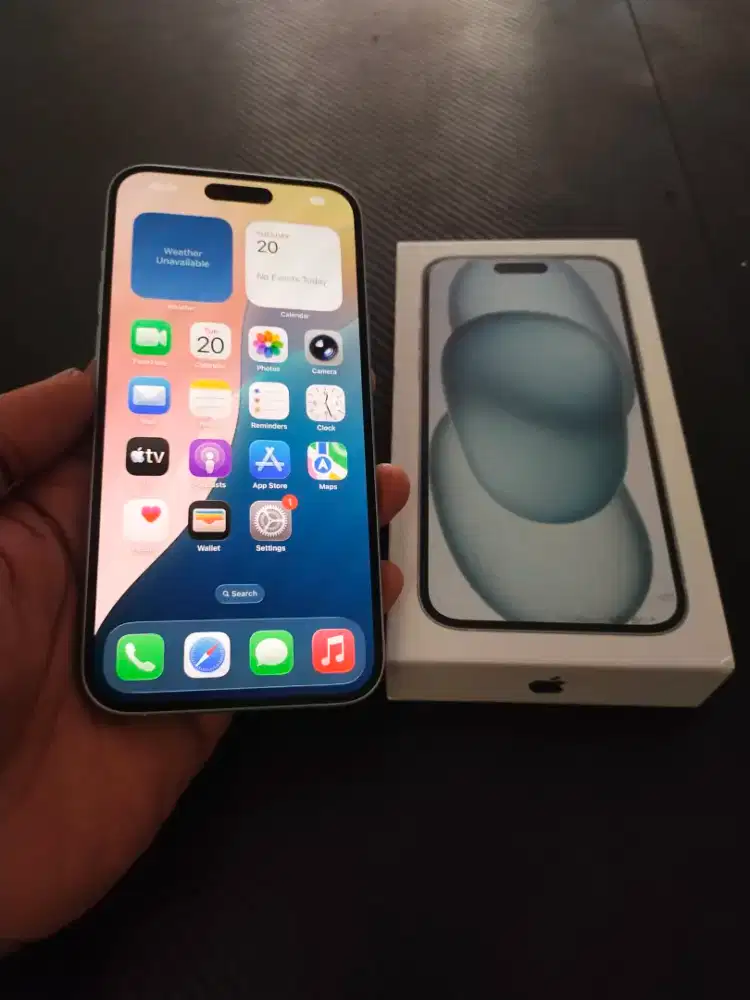 Iphone 15 plus 128gb ibox Fullset mulus baca deskripsi bisa tt hp