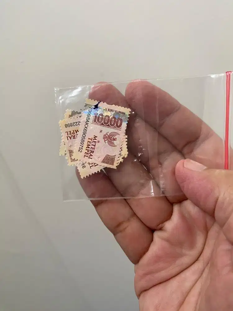 Dijual 7 materai 50 ribu