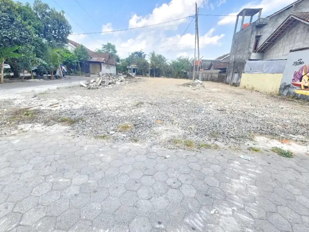 Tanah Dekat Pasar Kolombo Legalitas SHM Sleman Jogja