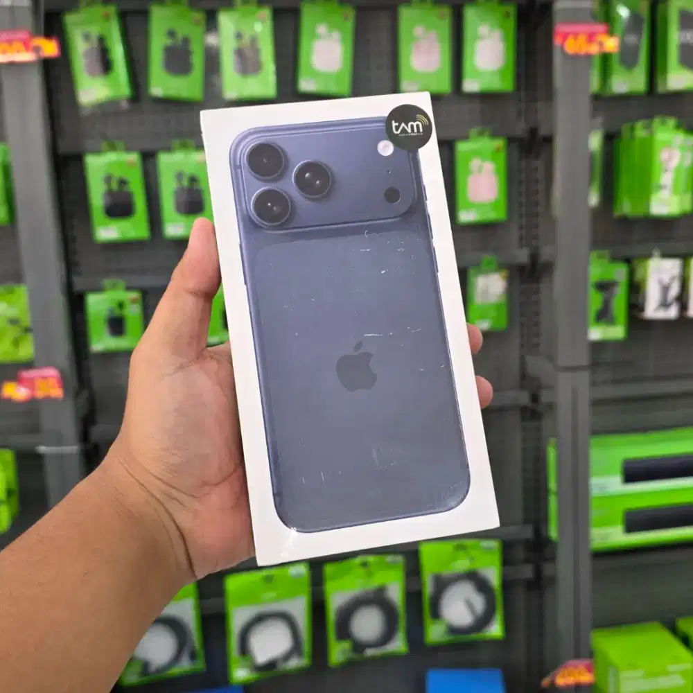 IPHONE 17 PRO MAX DEEP BLUE GARANSI RESMI IBOX