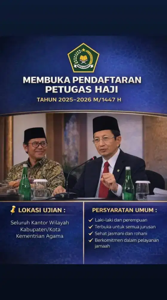 Petugas haji dan umroh