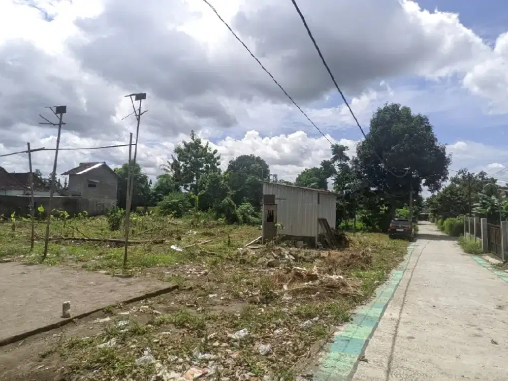 Siap AJB Tanah Daerah Blok O Berbah, Lokasi Premium SHM