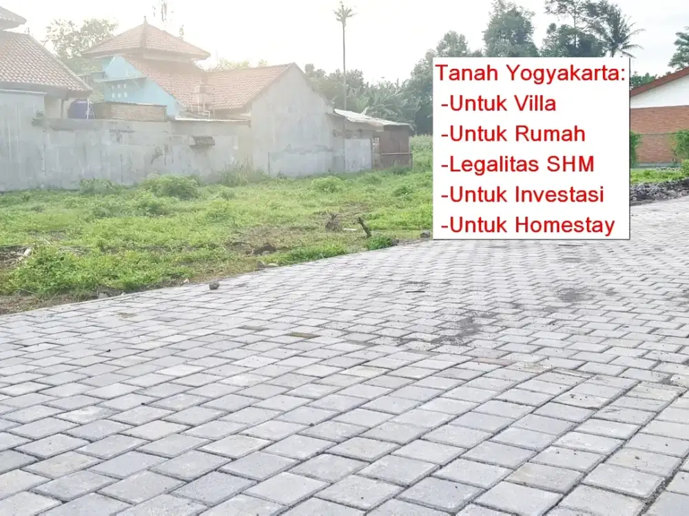 Tanah Dijual Sariharjo Dekat Terminal Jombor Kawasan Perumahan