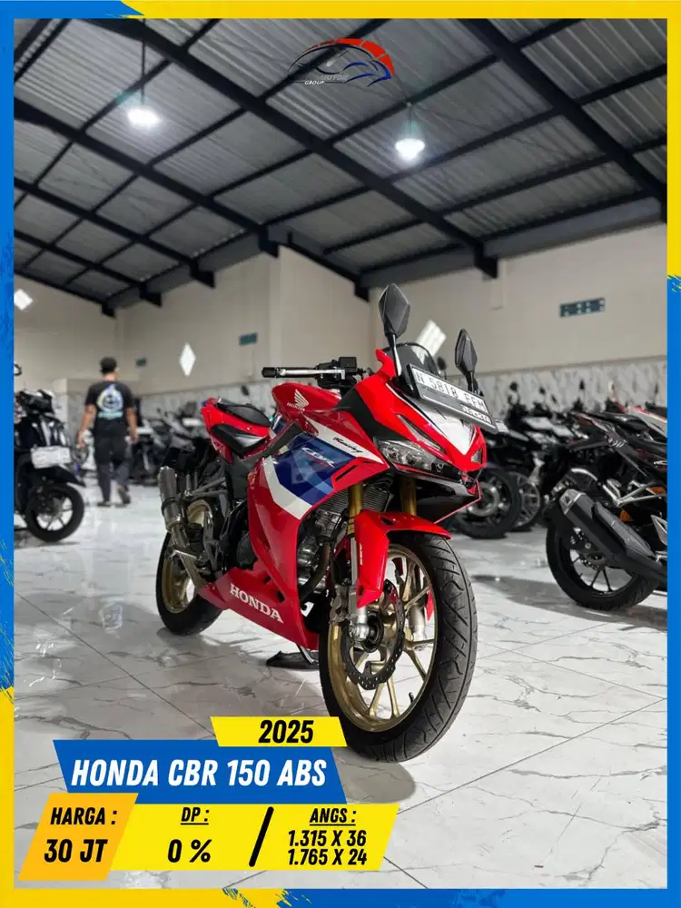 HONDA CBR 150 ABS 2025 LIKE NEW MASZEHH HIKMAH MOTOR KEPUH