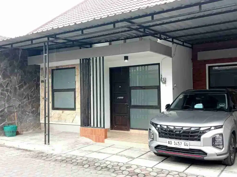 Kontrakan siap pakai lingkungan perumahan area solobaru