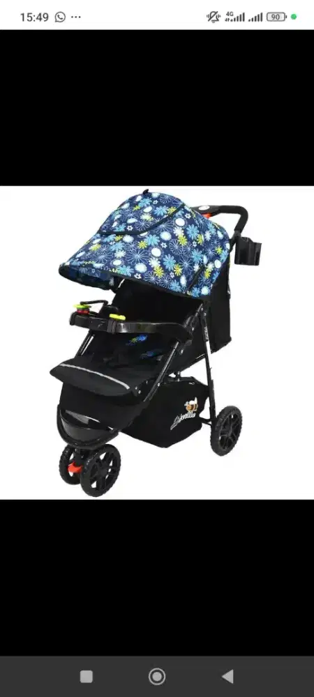 Stroler Labeile Roda 3 Type A503N/Kereta Dorong Bayi