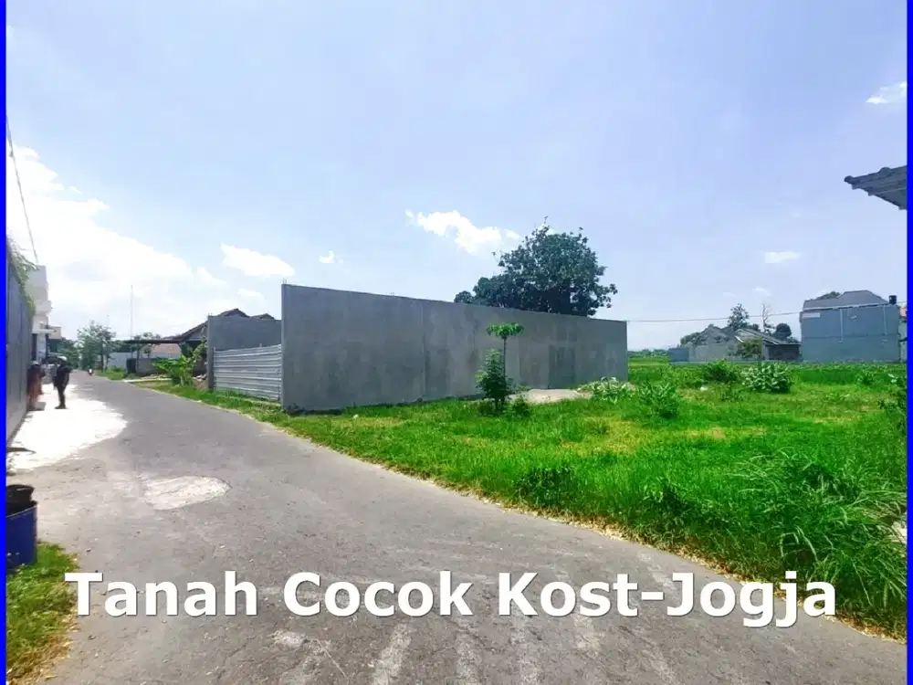 Tanah di Kalasan Sleman Dekat UKRIM Mangku Jalan