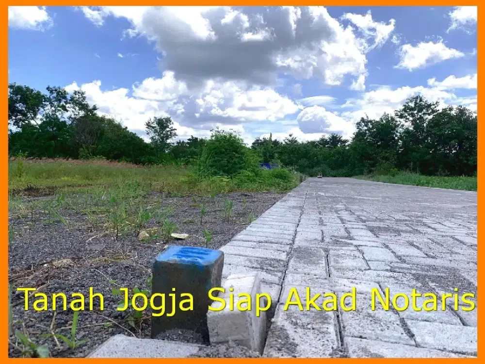 Tanah  Jl. Taman Alamanda Sleman, SHM Terjamin