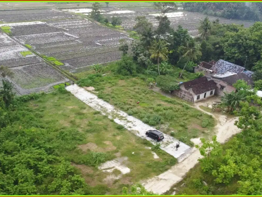 Tanah di Pendowoharjo Bantul Dekat Pasar Seni Gabusan