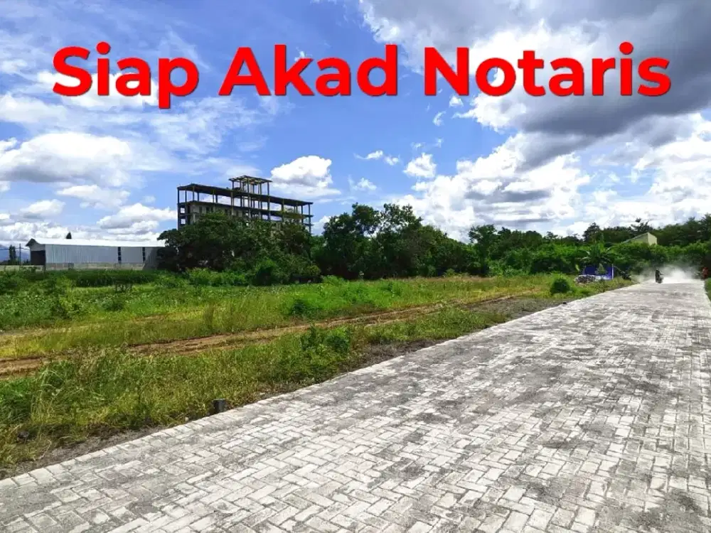 Tanah Trihanggo Untuk Rumah Dekat RSA UGM Slema