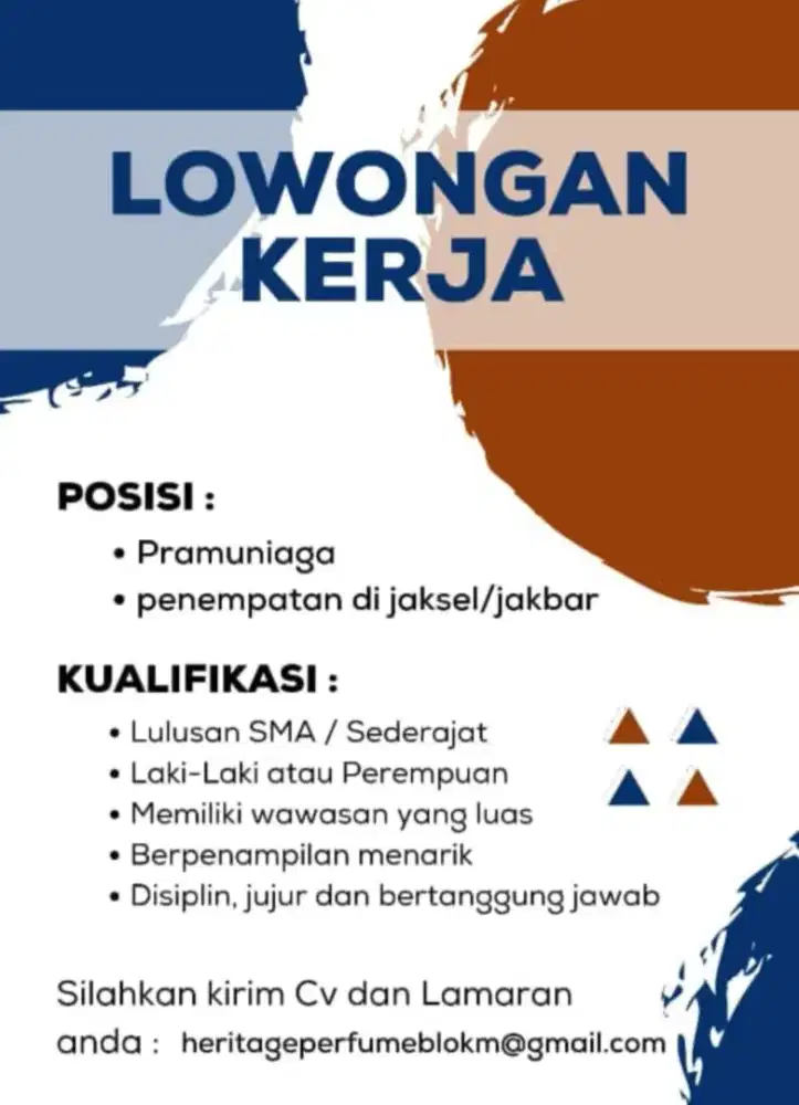Loker pramuniaga