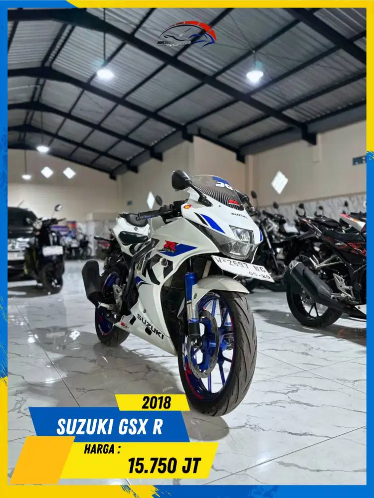 SUZUKI GSX R 2018 MESIN DIJAMIN AMAN HIKMAH MOTOR KEPUH