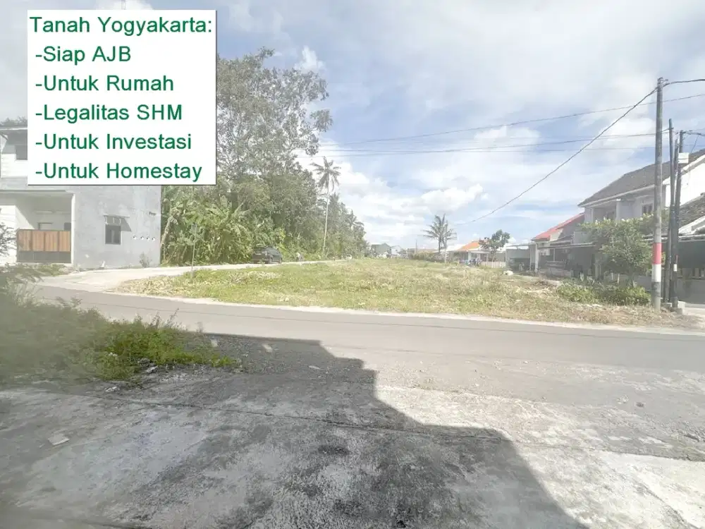 Tanah Dekat Universitas Respati Jogja, Siap Dibangun Rumah atau Kost