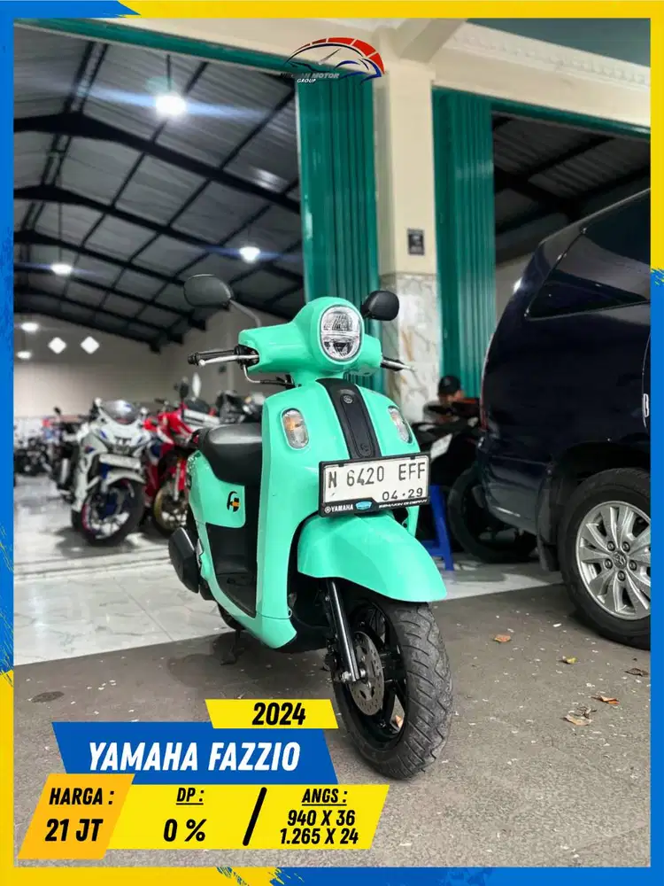 YAMAHA FAZZIO 2024 NEGO SAMPE DEAL HIKMAH MOTOR KEPUH
