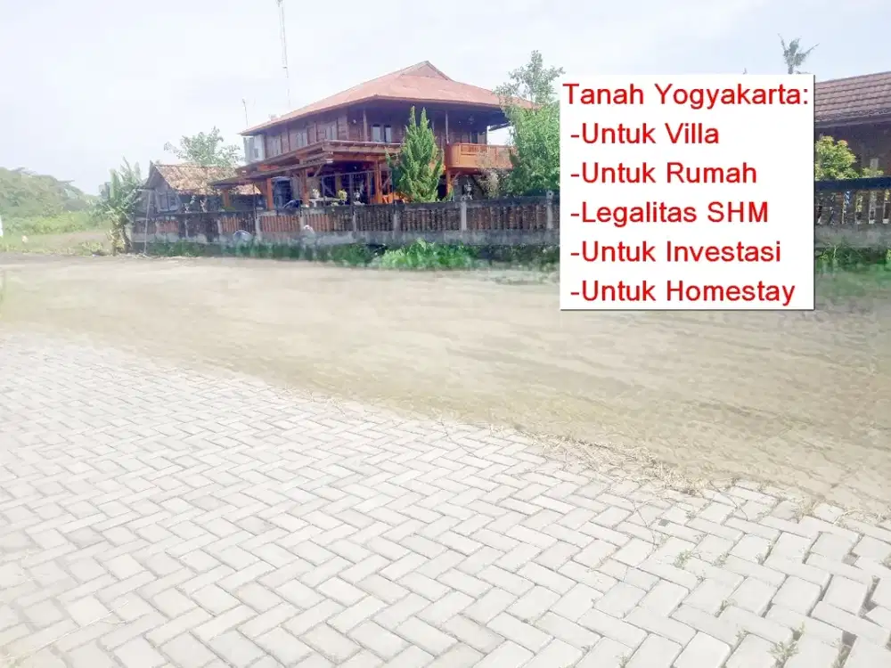 Tanah Dekat Mirota Kampus Palagan Sleman Siap Bangun