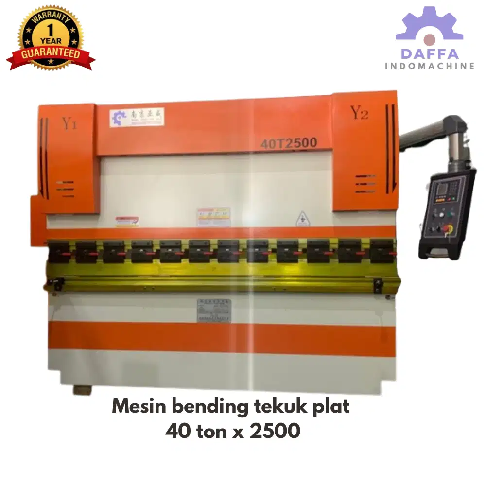 Mesin Bending Tekuk Plat 40 Ton x 2500 mm | Press Brake Hidrolik | Mes