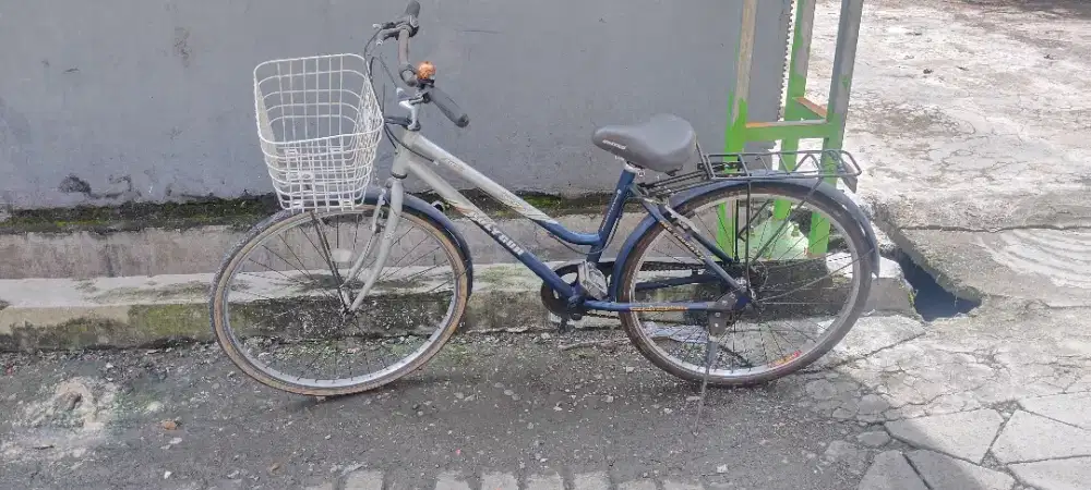 sepeda polygon keranjang uk 26