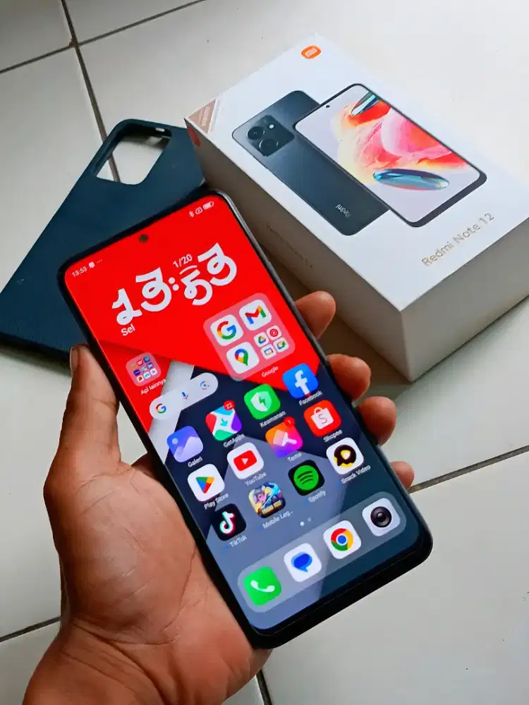Xiaomi note 12 mulus terawat siap pakai