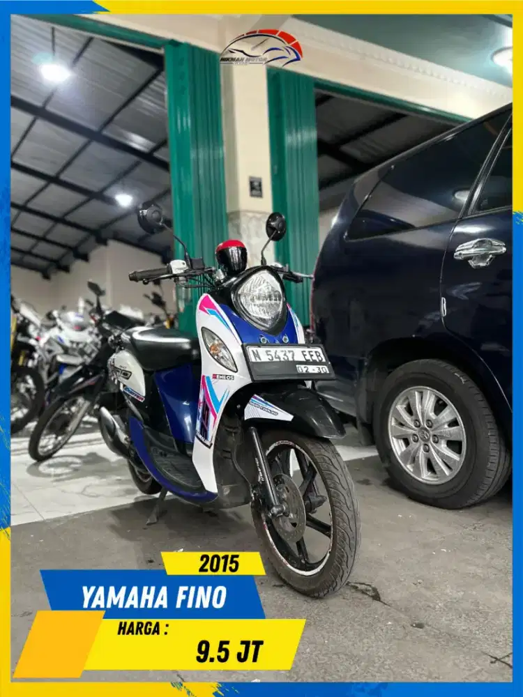 YAMAHA FINO 2015 MONGGO READY MASZEHH HIKMAH MOTOR KEPUH MALANG