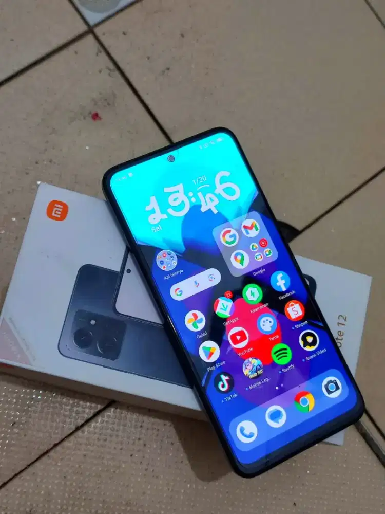 Xiaomi note 12 mulus terawat siap pakai