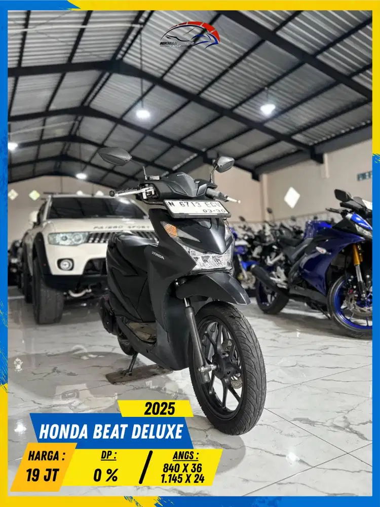 HONDA BEAT DELUXE 2025 TERMURAH SE MALANG HIKMAH MOTOR KEPUH