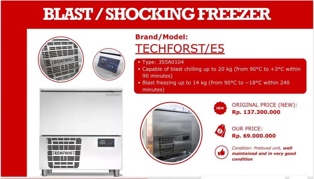 Blast / Shocking Freezer