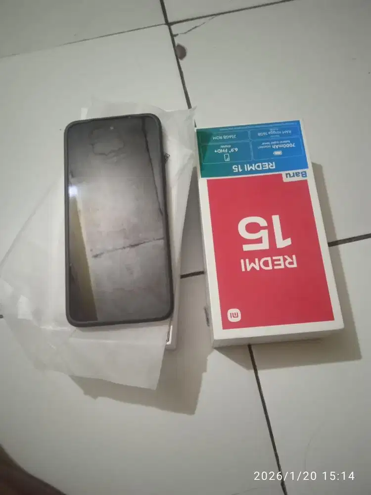 HP Redmi 15 5G Ram 8GB